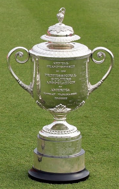 The Rule 20-6 Golf Pool PGA Championship Trophy.